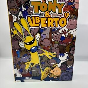 French book Tony & Alberto hardcover book 11.5" Glenat 2003 comic anime DAB'S